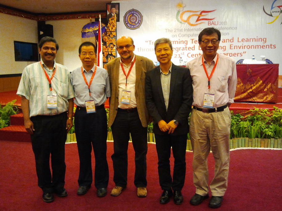 Panel Discussion “E-learning in School Education in the Coming 10 Years: Critical Research Issues and Policy Implications” in ICCE 2013